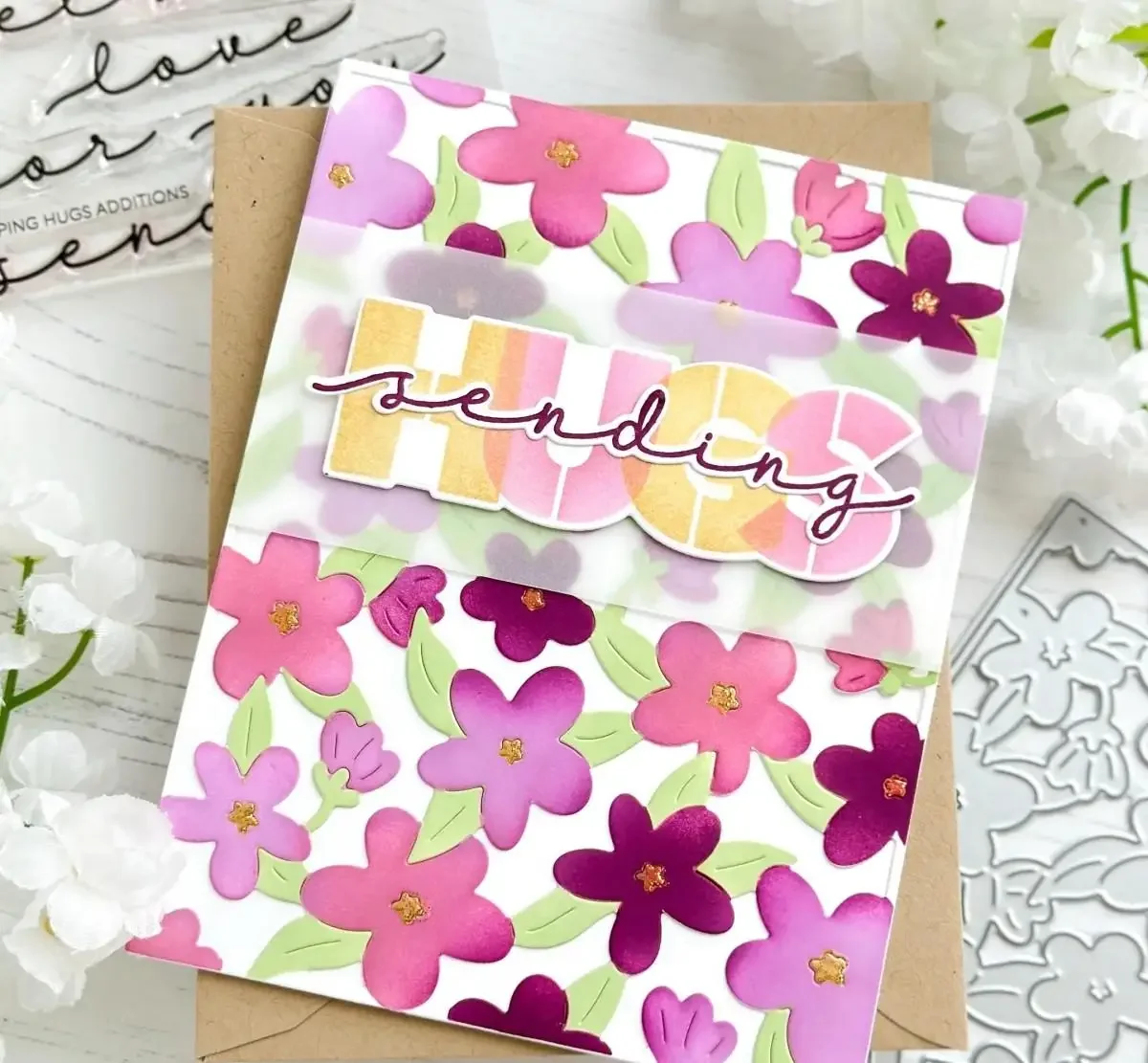 Mmao Craft Metall-Stanzformen, geschnittene Matrizenform, Blumenrahmen, Scrapbook-Papier, Basteln, Messerform, Klingenstanzer, Schablonen