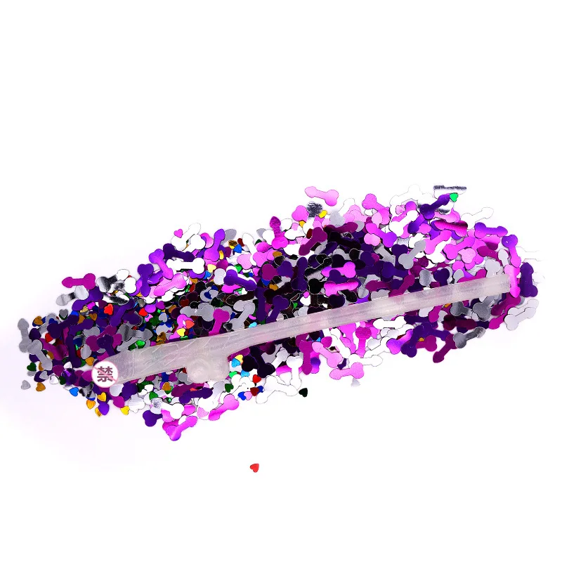 Hot selling single party fun props, site decoration with birds, sequins, and paper scraps decorations