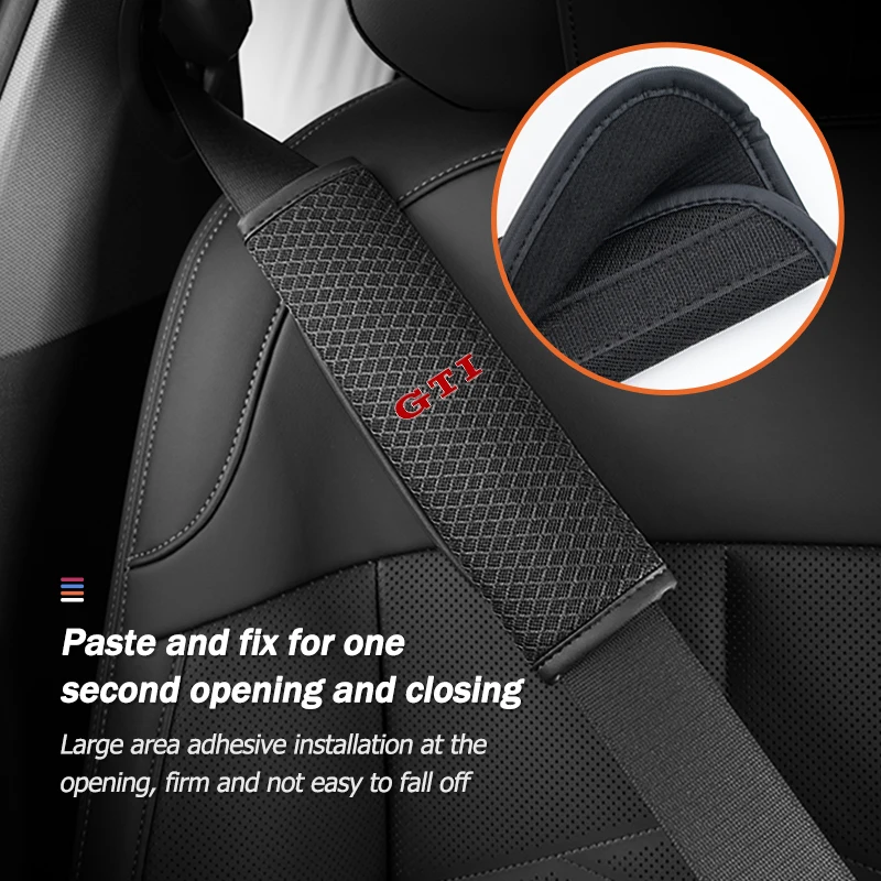 자동차 아이스 실크 소재 안전 벨트 어깨 패드 보호 커버 폭스바겐 VW Passat B5 B5.5 2000-2007 2008 2009 2010