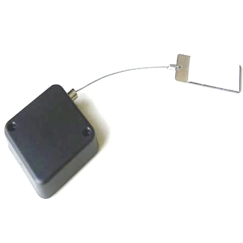 Display Security Cable For Digital Products Retractable Anti-theft Pull Box Recoiler With Steel Wire 25*25*13mm 100pcs/lot