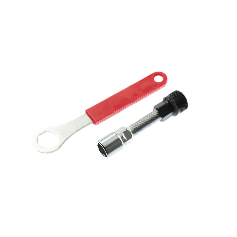 3PCS Bicycle Crank Puller Tool Multi-Function Crankset Pedal Wrench Bolt Remover for MTB Road Bike Repair Tool Set