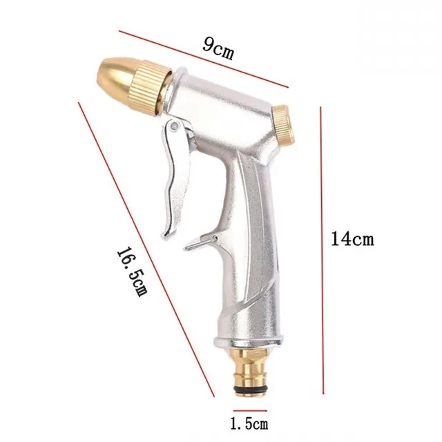 Kerti Vízpisztoly Minden Fémlemez Tömlő Fúvóka Öntözők Autómosó Szerszámok Nagynyomású Vízpermet Pisztolyok - Image 3