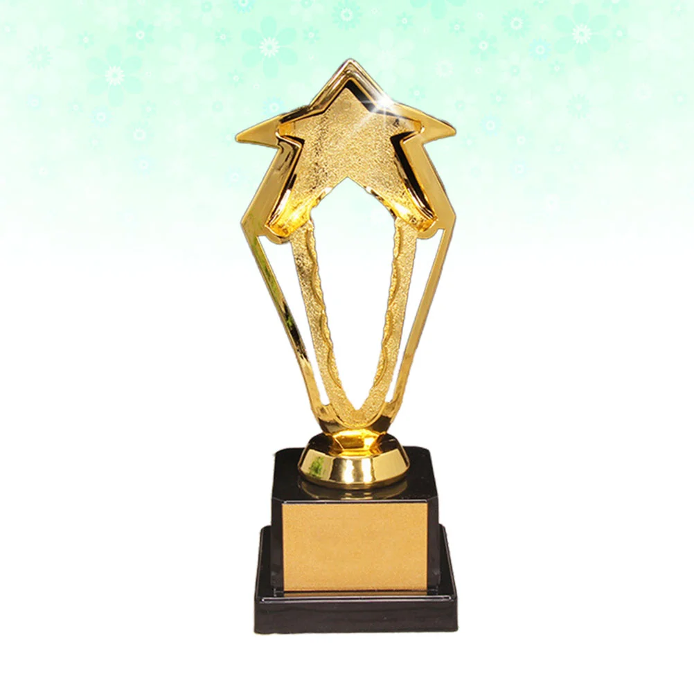 

Trophy Award Gold Prize Appreciation Trophies Plastic Cup Kids Ceremony Gift Football Toys Winner Cups Basketball Gifts Star