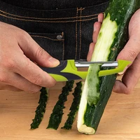 Multifunctional Vegetable and Fruit Peeler Kitchen Stainless Steel Manual Quick Peeler Kitchen Vegetable Processing Tool 4
