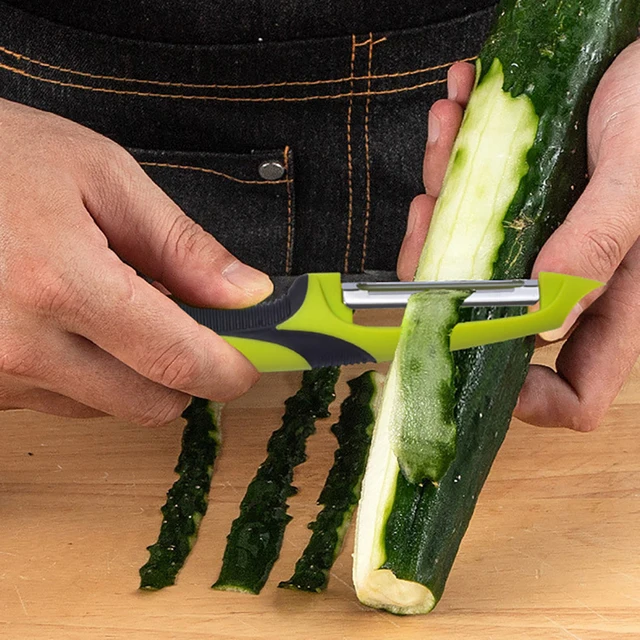 Multifunctional Vegetable and Fruit Peeler Kitchen Stainless Steel Manual Quick Peeler Kitchen Vegetable Processing Tool 4