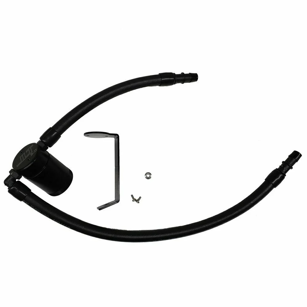 Oil Separator Co. 3.0 Oil Separator Compatible with2011- Dodge Challenger 3.6L 2011- Chrysler 300c 3.6L Black