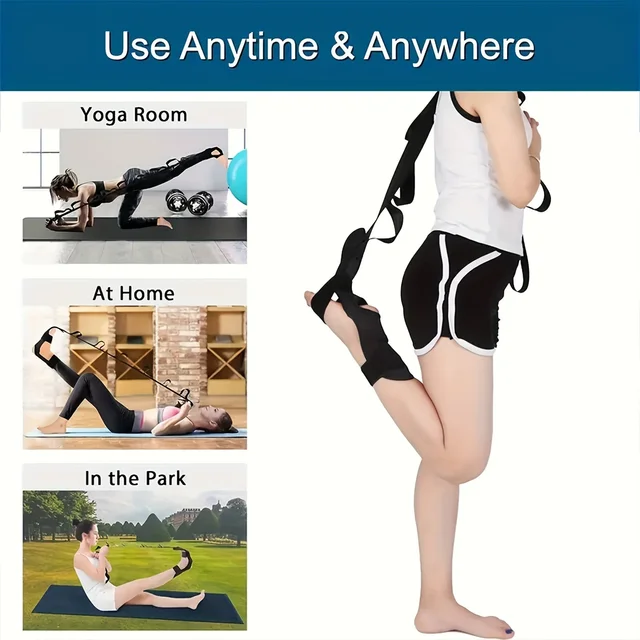 Multifunctional Foot and Calf Stretchers, Yoga Stretch Bands, Leg Stretchers, Foot Stretchers, Yoga Muscle Relaxation Bands 6