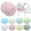 Three-Layer Fiber Ultra-Fine Waterproof Breathable Breast Pad Anti-Overflow Maternity Care Pad Baby Feeding 2
