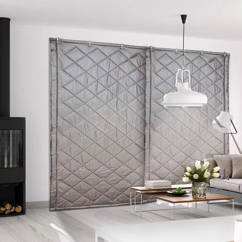 HomeThermalInsulatedDoorCurtainWinterDoorwayCoverDrapeScreen