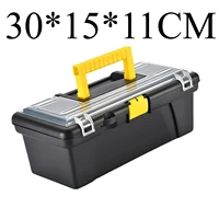 Multipurpose Tool Box Dividers Large Space Durable Durable Storage Box for Home Mechanical Repair Tools Car Trunks Plumber 2