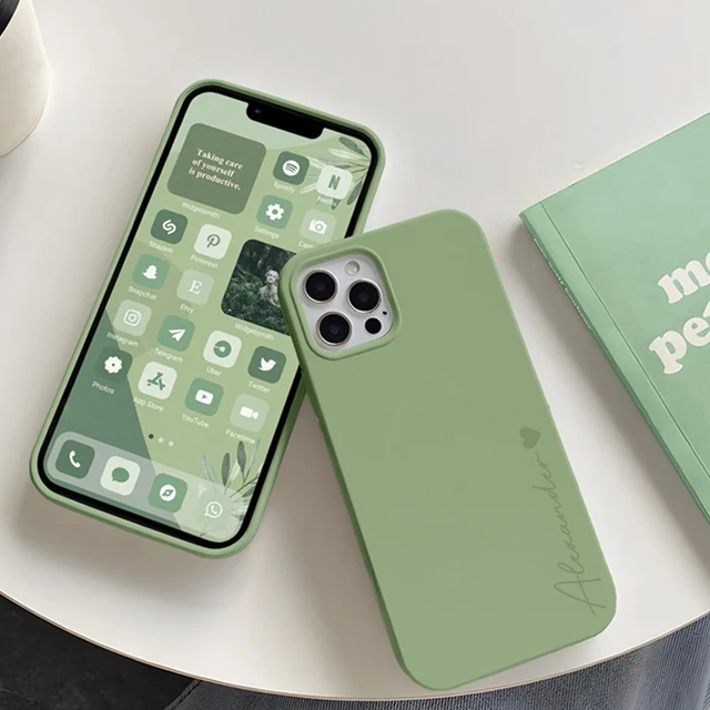 Funda Ecológica iPhone 12 mini Icon Verde de Puro