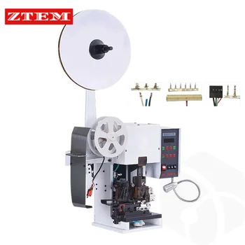 ZTEM เครื่องปอกสายไฟอัตโนมัติ Terminal CRIMPING เครื่องปอกสายไฟและ CRIMPING Crimper เครื่องมือ 1