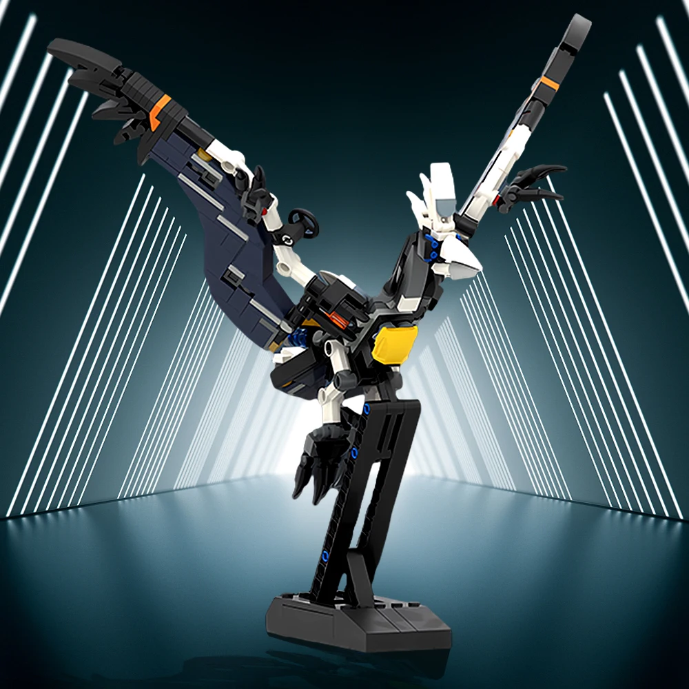 Moc-168302 Horizon Zero Dawn Sunwing Building Blocks Modello Horizon Zero Dawned Game Series Monster Bricks Toys Regali Per Bambini