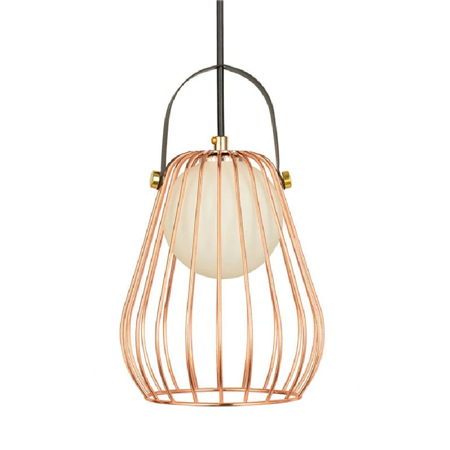 

LukLoy LED Single Head Iron Pendant Light Retro Hanging Lamp Kitchen Light Bedside Light Bar Lamp Clothing Loft light Retro