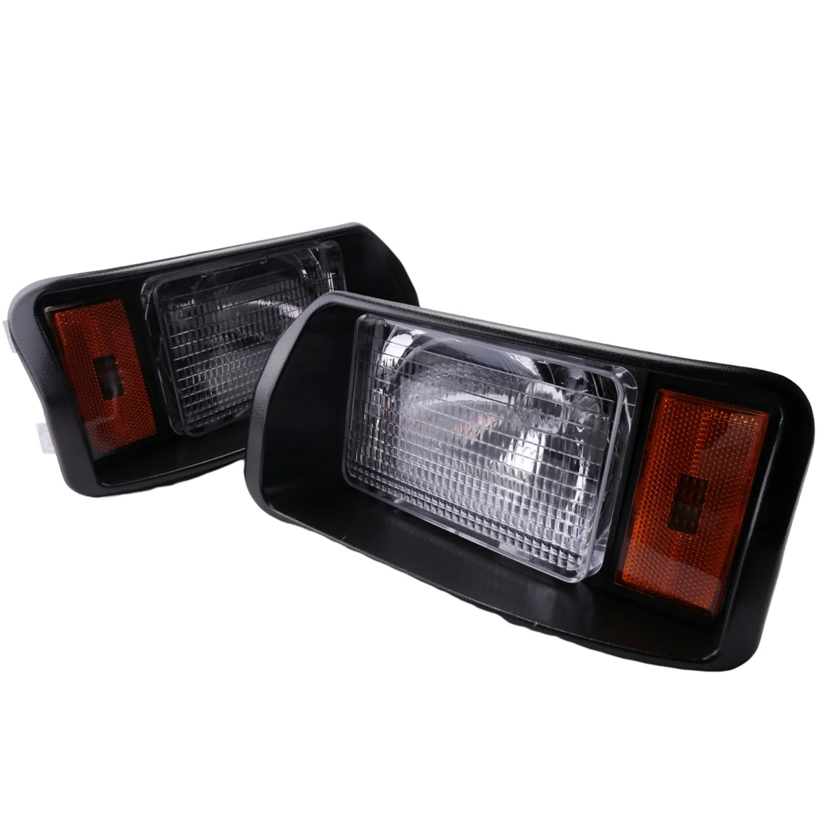 

Golf Cart Headlights Club Car Style Light Factory Size Lights for DS,Suit(Left and Right)