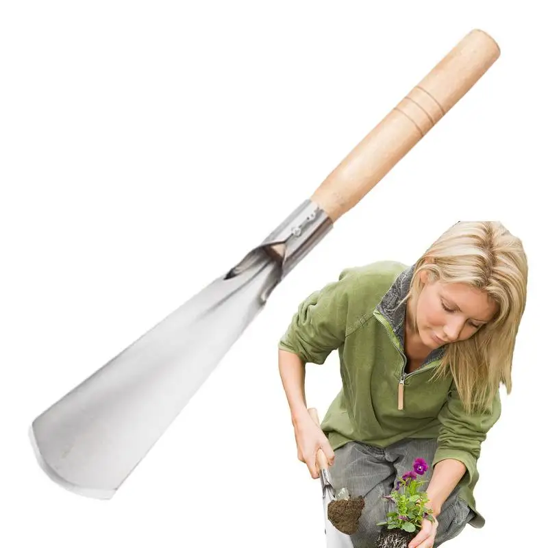 

Hand Shovel For Gardening Anti Slip Grip Handle Stainless Steel Gardening Shovel Multifunctional Garden Trowel Ergonomic