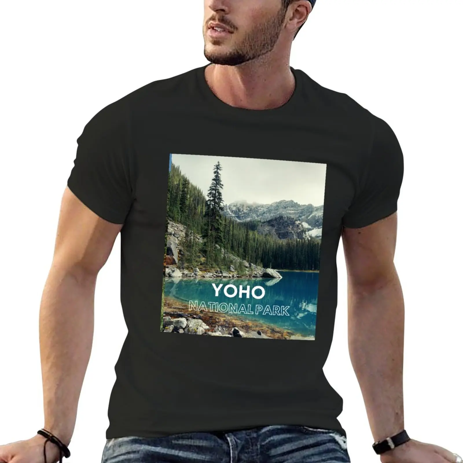 

New Yoho National Park T-Shirt sweat shirt Blouse quick drying t-shirt oversized t shirts mens funny t shirts