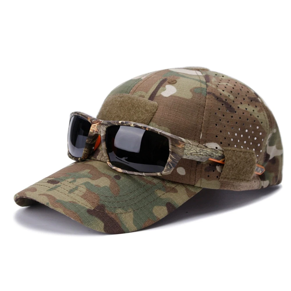 Casquette camouflage pêche randonnée chasse plage respirante protection solaire été
