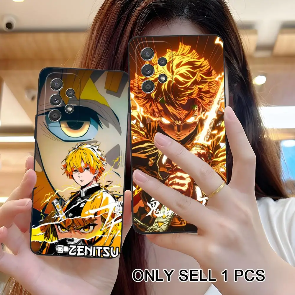 Zenitsu Shockproof Soft TPU Phone Case - Blade Extinction Design