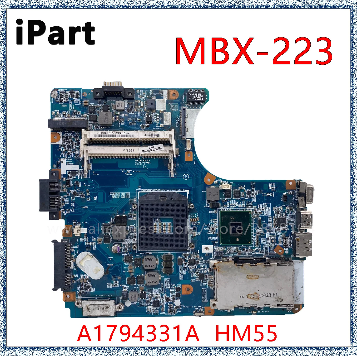 

Материнская плата для ноутбука SONY Vaio vpceе A1794331A M971 HM55