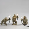 King Kong Gorilla Animal Table Lamp Indoor Resin Decoration Small Night Lamp Creative Crafts Gorilla Table Decor Lamp 4