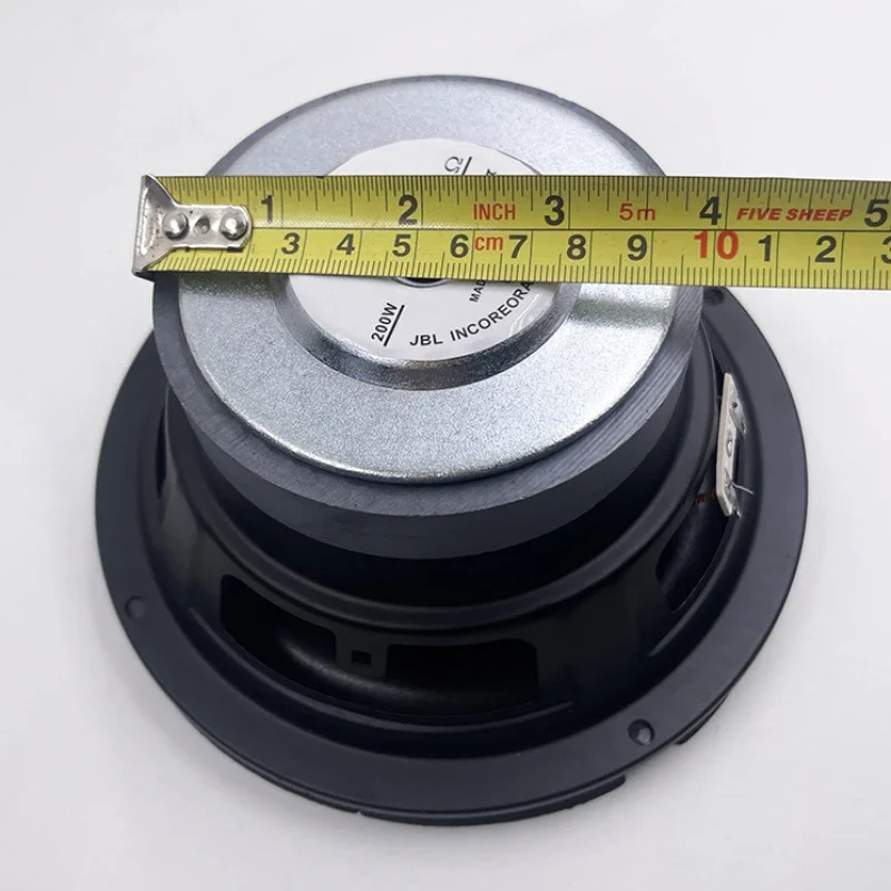 SOTAMIA 1Pcs 200W 6.5 Inch Woofer Speaker 4 Ohm Bass Speaker HIFI Loudspeaker DIY Modified Home Music Bookshelf Audio Subwoofer