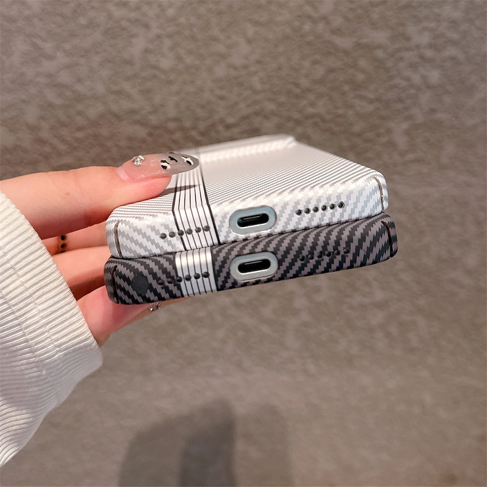 Protective phone case angled view