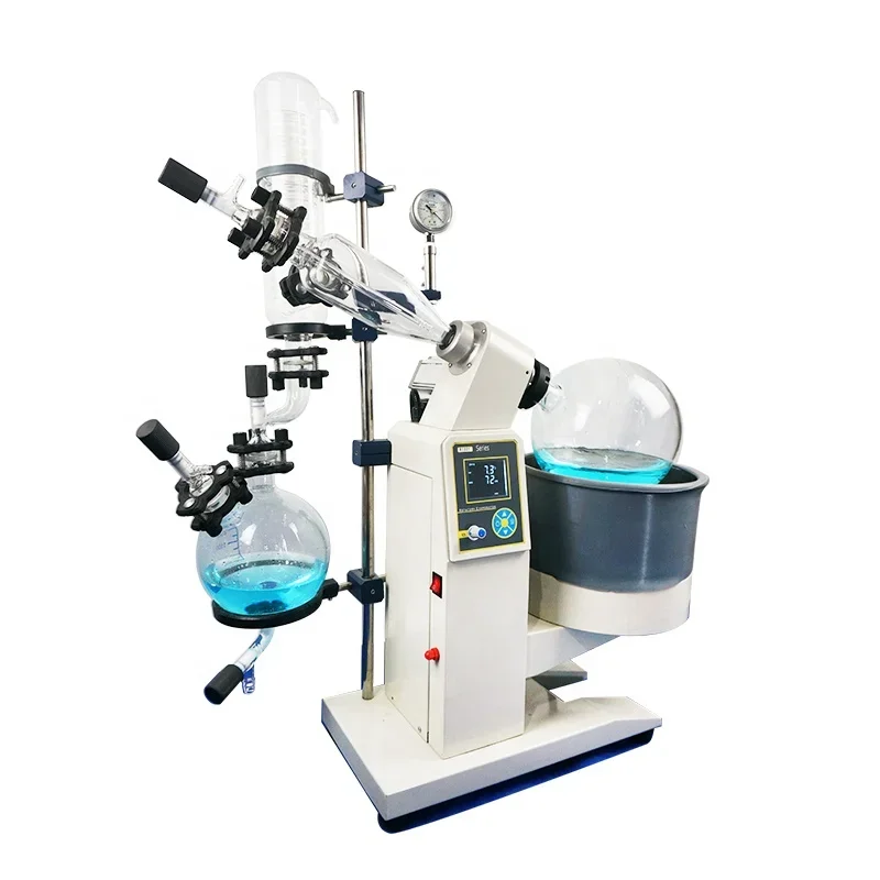 

Mini Alcohol Distillation Small Desk Type Rotary Evaporator Vacuum Rotovap 2L