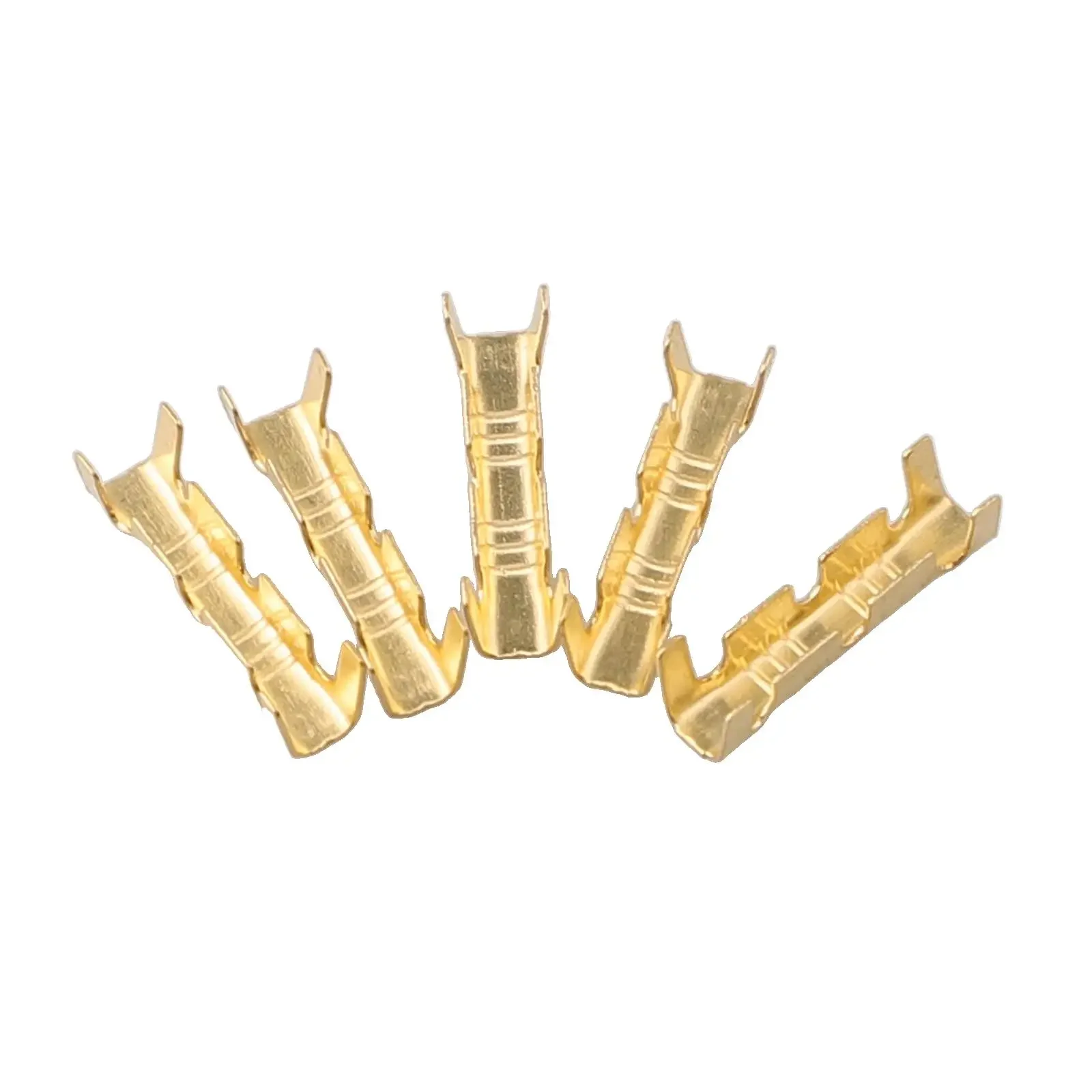 절연형 버트 커넥터 키트 50개 다양한 전기 응용 분야에서 안전한 연결을 위한 이중 U자형 디자인