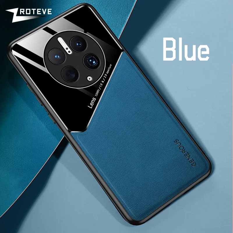 Premium PU Leather Magnetic Phone Case - Shockproof Protection