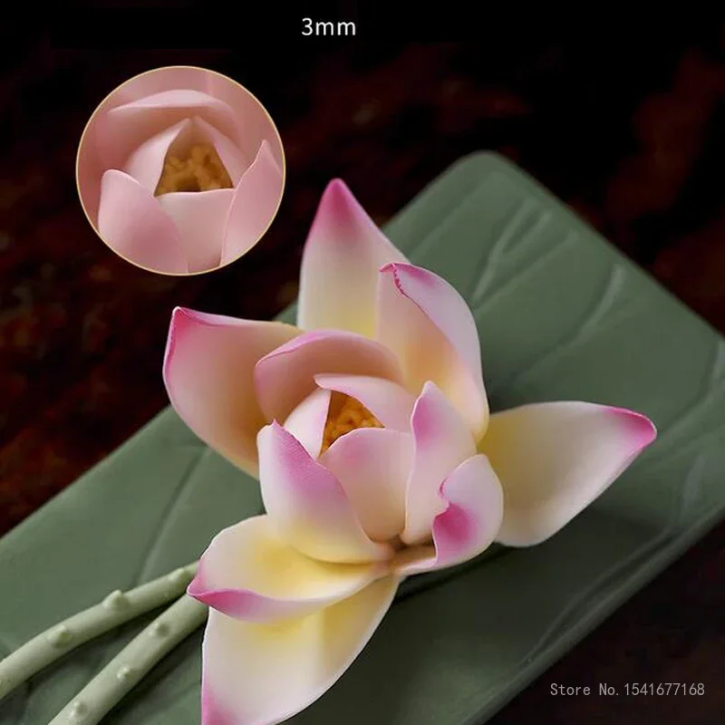 Creative Ceramic Handmade Lotus Thread Fragrance Insertion Seat, Tea Ceremony, Indoor Household Zen Aromatherapy Stove Tray Base