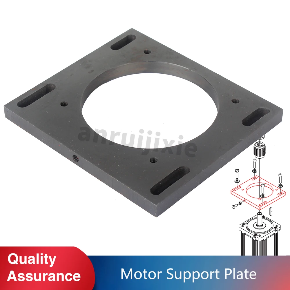 Motor support plate SIEG SX3-066&JET JMD-3&BusyBee CX611&Grizzly G0619 Milling Machine Parts upgrade hotbed bracket support y carriage anodized aluminum plate for prusa 3d printer parts