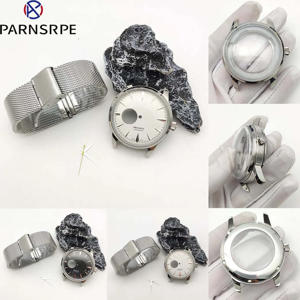 40mmMensMechanicalWatchKit35mmAsepticSkeletonDialRoundCase