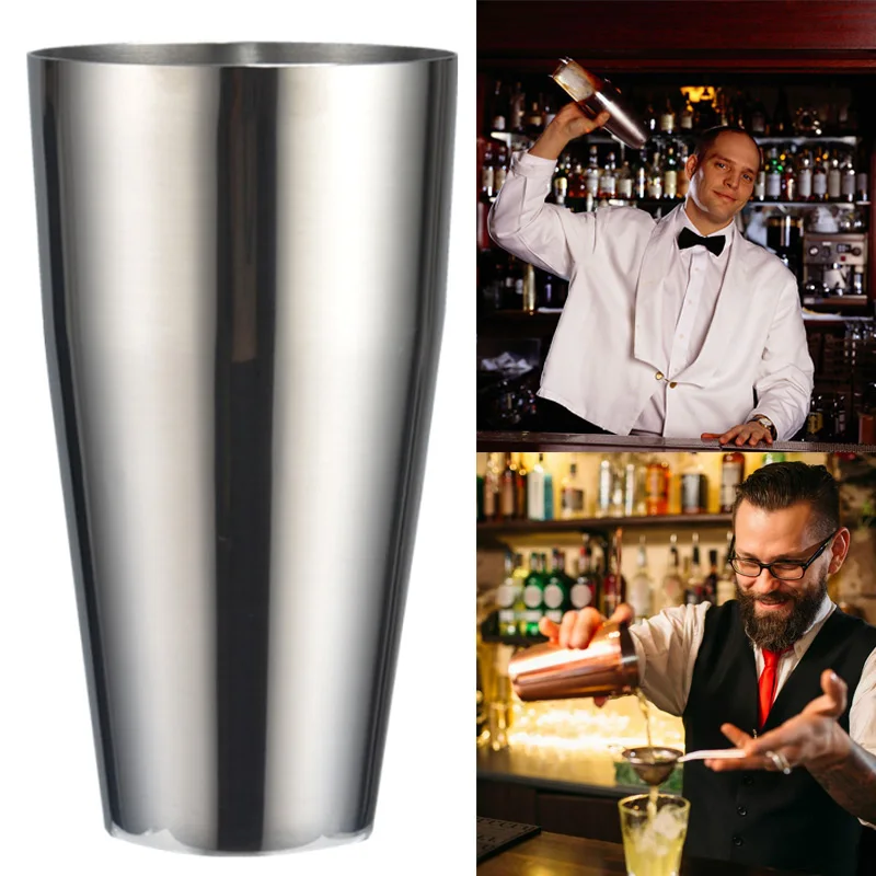 Stainless Steel Shake Mixing Cup Professional Bartender Cocktail Shaker