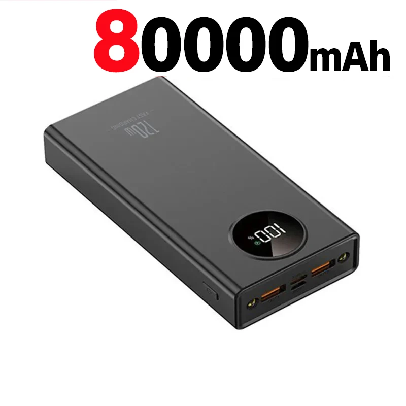 Black 80000mAh