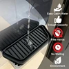 Reusable kitchen Fridge Accessories refrigerator Anti splash & overflow drainage mat silicone refrigerator drip catcher tray 6