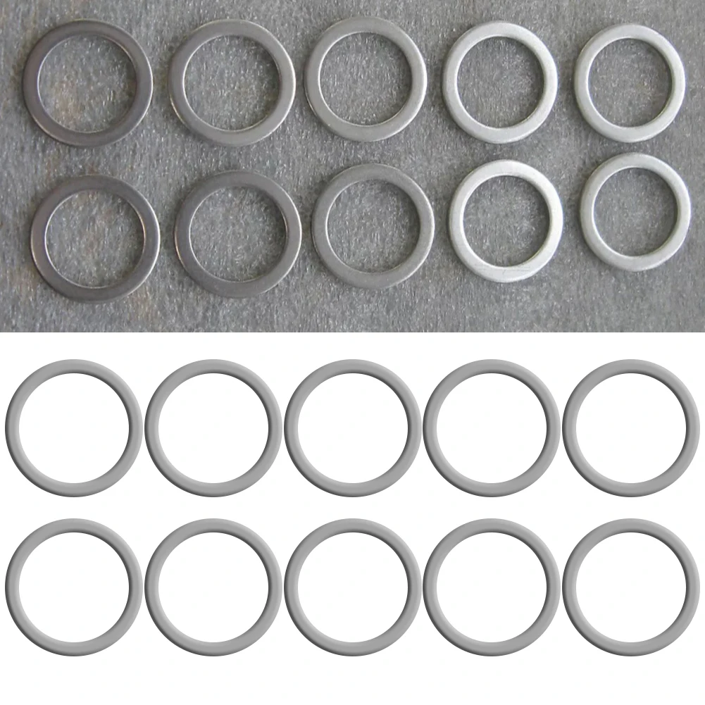 10PCs 20MM OIL DRAIN PLUG CRUSH WASHER GASKETS 94109-20000 FOR HONDA For ACURA Oil Drain Plug Anti Pressure Washers