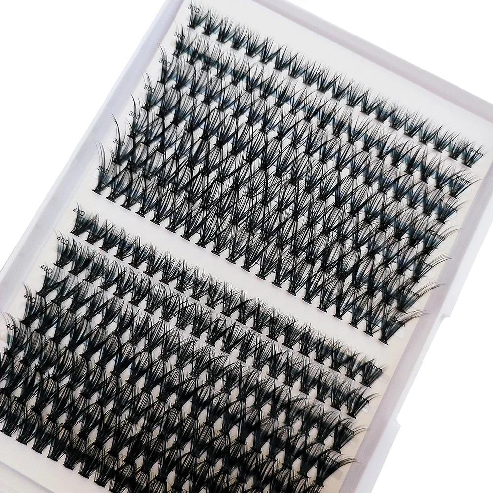 

Cluster Lashes 280 шт 30D 40D DIY наращивание ресниц D завитые длинные Индивидуальные ресницы из искусственной норки Clusters Extensions ресниц