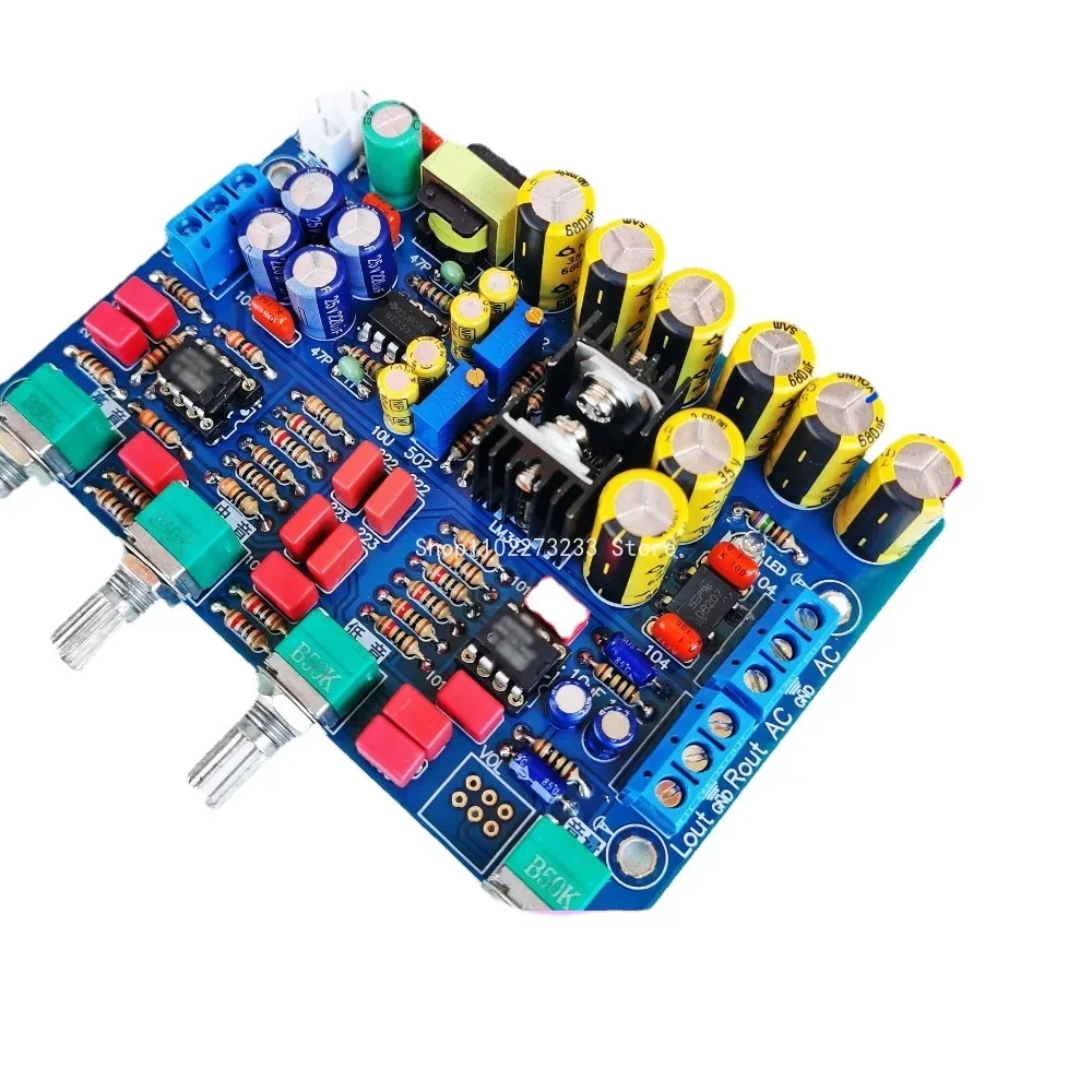 Scheda Preamplificatore Audio DollaTek - OPA2604 AD827 Per HiFi