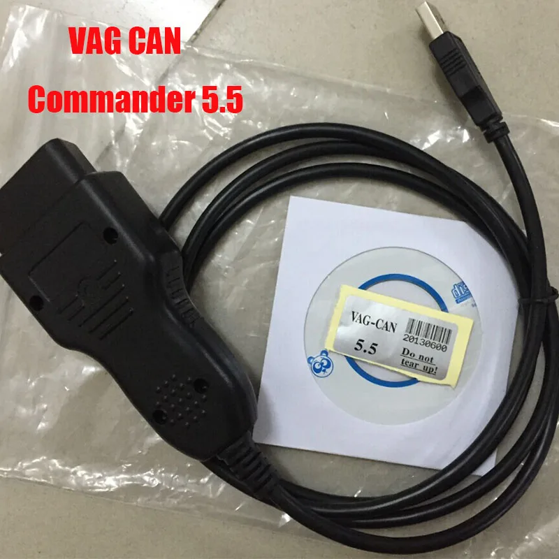 

Car Diagnostic VAG CAN Commander 5.5+Pin Reader 3.9Beta OBD2 Scanner for Audi/Skoda V-W Diagnostic Cable TV-Activation Function