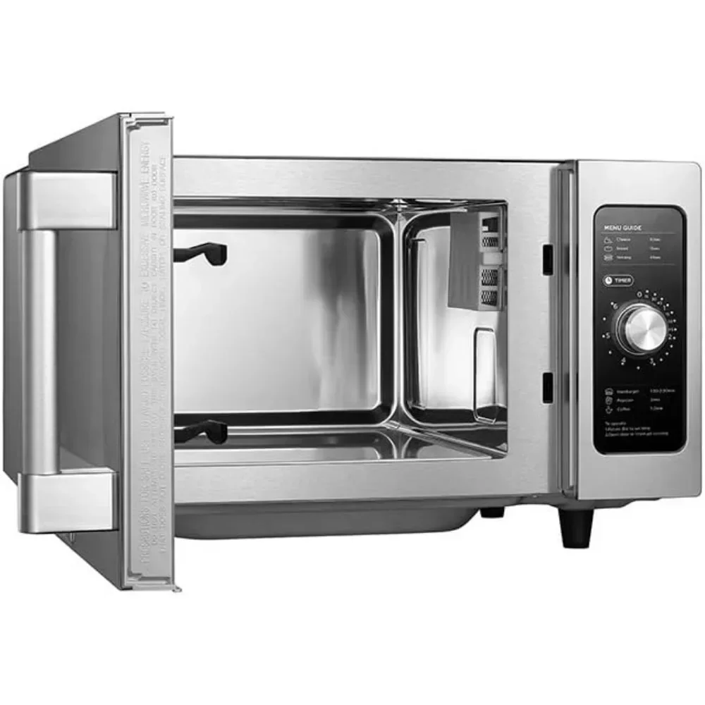 Oven with Dial, 1000W, Stainless Steel.9 CuFt 5