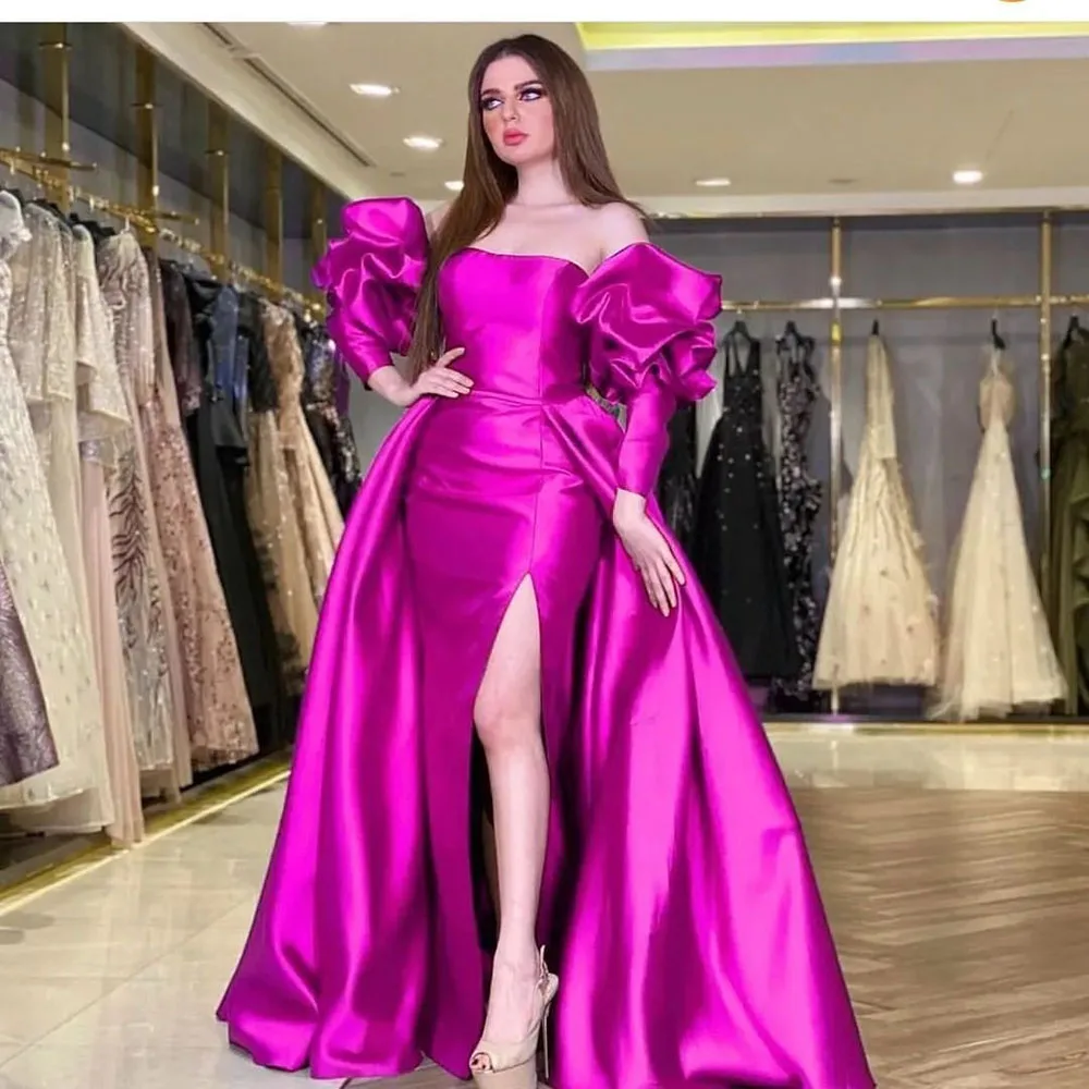 

Doymeny Mermaid Prom Dresses Saudi Arabia One Shoulder Formal Gowns Robes De Soirée Celebrity Party Dresses