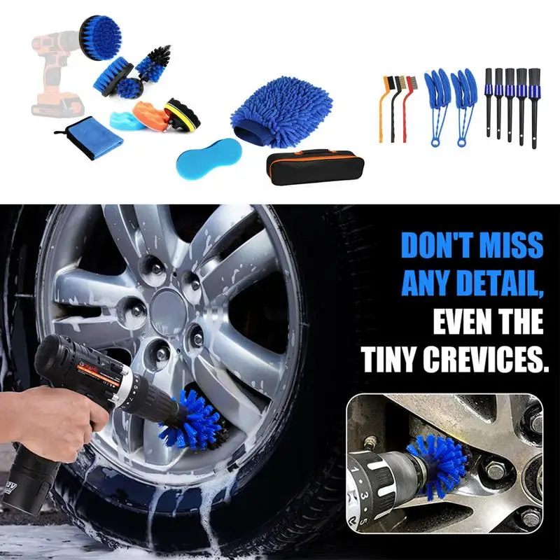 Lug Nut Cleaning Brush cleaning Supplies Wheel Fitting for SUV Car