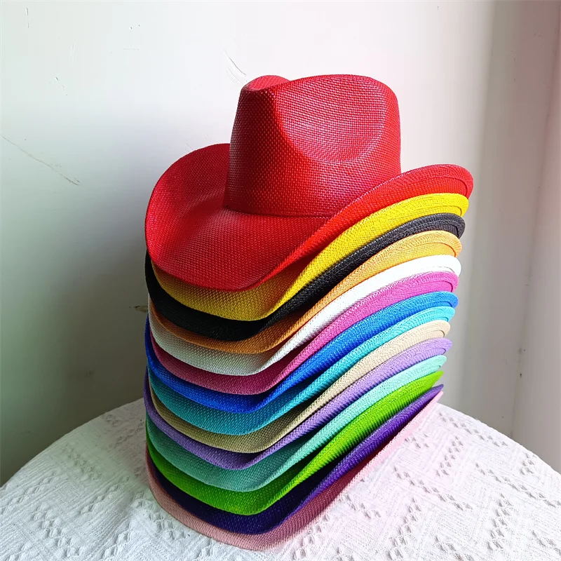 Damenhüte, Cowboyhut, Retro-Strohhut, 2025, Sonnenhut, neue Männer und Frauen, Jazz-Cowboyhut, Stroh-Sonnenhut, Sommerhut, Sombrero – Detail 10