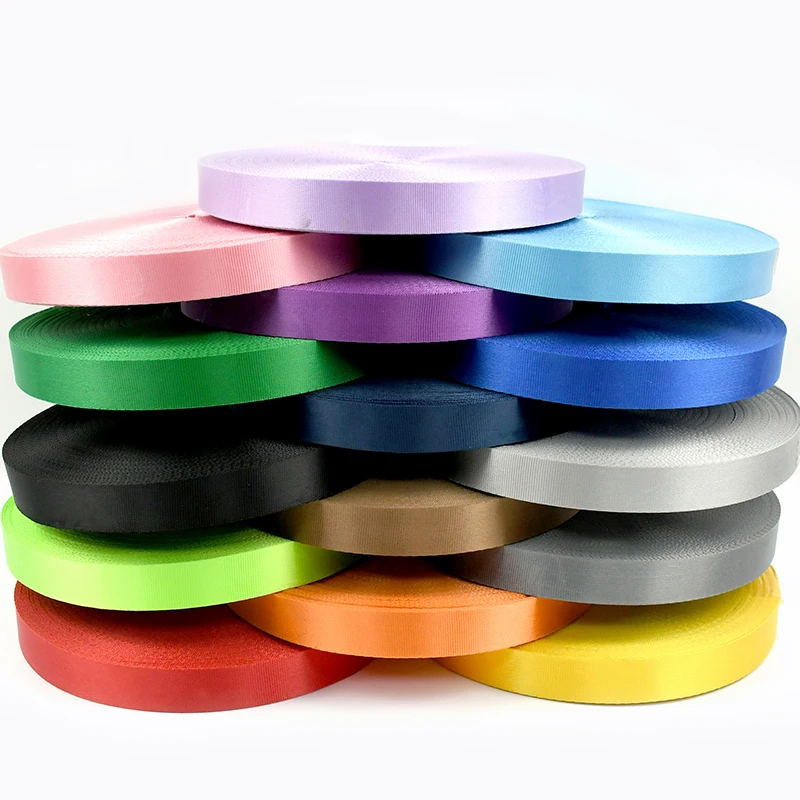 Versatile Nylon Ribbon Webbing for Crafting and Decoration - 45 Meters