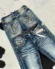 Y2K New American Street Hip Hop Jeans Retro Embroidery Loose Casual Jeans High Waist And Wide Legs Washed Street Casual Jeans 5