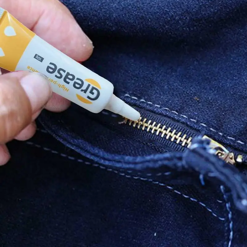Zipper Lubricant for Clothes 5pcs Lubricant Tube Lubricating Grease Lock Core Lubrication Repair Stuck Multifunctional Zipper zipper lubricant