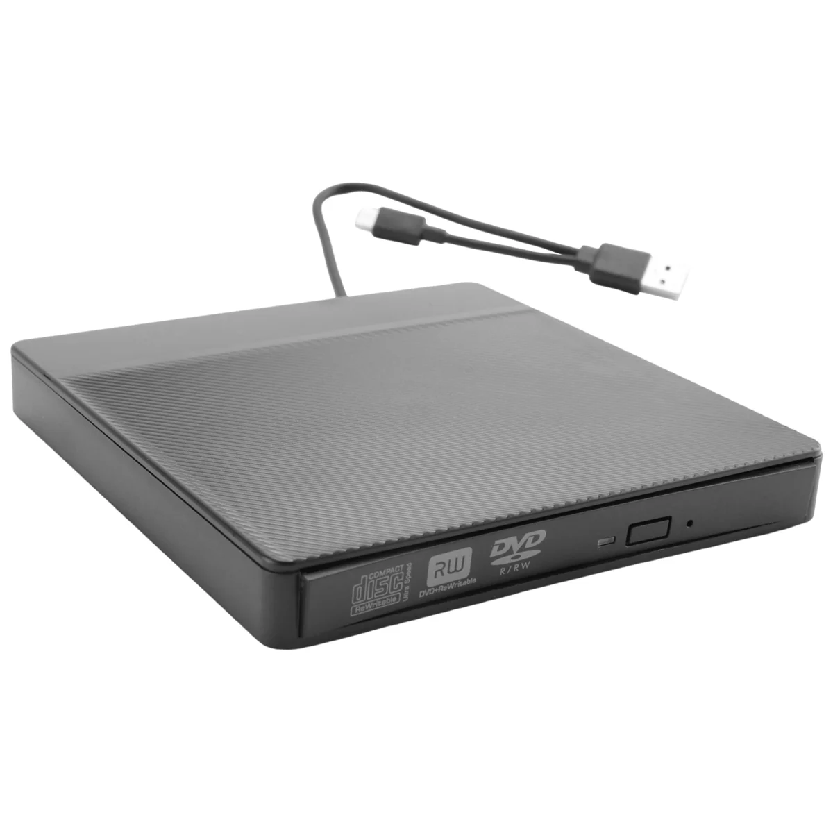 

CD-ROM CD-RW DVD-R CD-R DVD-RW External Optical Drive DVD Player CD DVD Burner Adaptor (Optical Drive Not Included)