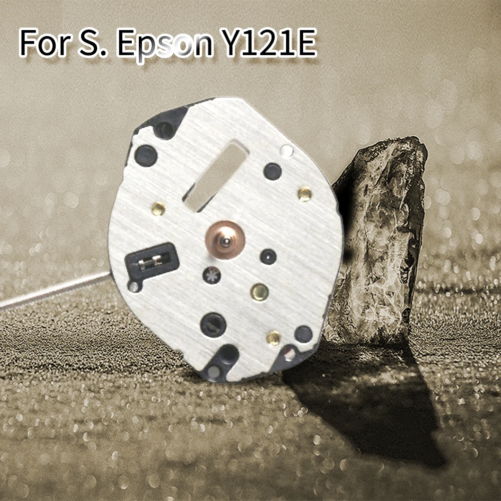 For S. Epson Y121e Quartz Watch Movement 3 Hands Quartz Crystal