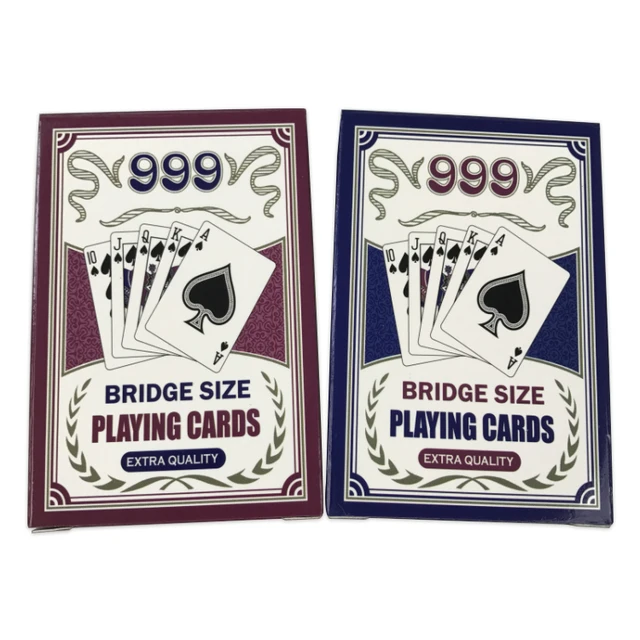 2 Sets Bridge Plastic Poker Texas Holdem Playing Cards